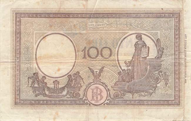 100 Lire 1944 p.67a